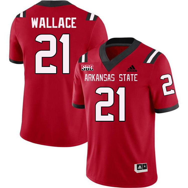 Zak Wallace Arkansas State Jersey,Arkansas State Red Wolves Football Uniforms,Jersey-Red